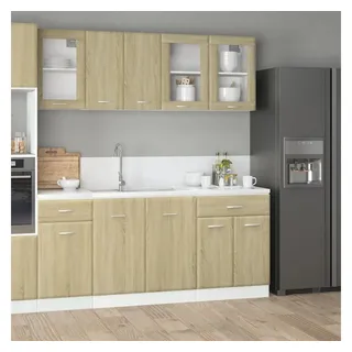vidaXL Küchenschrank-Set Lyon 0 x 0 x 0 cm Sonoma-Eiche