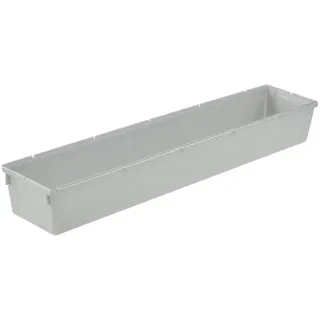 OK. Ok Schubladeneinsatz Light Silver 38 cm x 8 cm x 5 cm