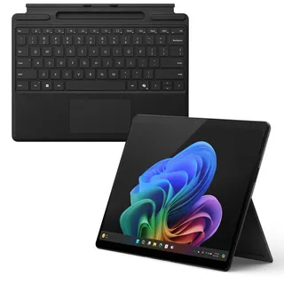 16 GB RAM 1 TB Snapdragon X Elite Schwarz + Keyboard