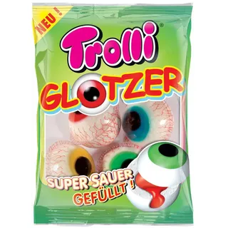 Trolli Glotzer Gefüllt, 75 g, 4-er Pack