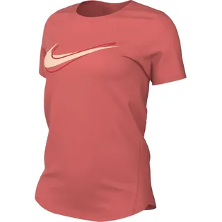 Nike Damen One Swoosh HBR Dri-Fit SS Top orange
