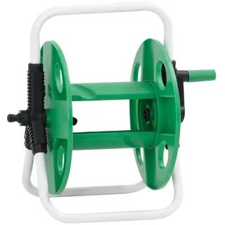 vidaXL Schlauchtrommel Freistehend für 45 m 1/2" Schlauch Stahl