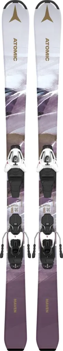 ATOMIC Allmountainski-Set MAVEN GIRL + L 6 GW - Ki., white/lavender (150 cm)