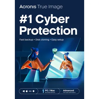 Acronis Cyber Protect Home Office Advanced, 1 Gerät - 1 Jahr + 50 GB Cloud-Speicher, ESD