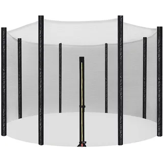 PRELGOSP Trampolin Netz, ø 488 cm Trampolin Ersatznetz fur 12 Stangen Gartentrampolin, Sicherheitsnetz Trampolin (Nur Schutznetz)
