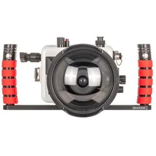 Ikelite - Canon R100 Paket - 200DLM/D Underwater Housing mit Dome Port, doppel Handgriff & Vakuum