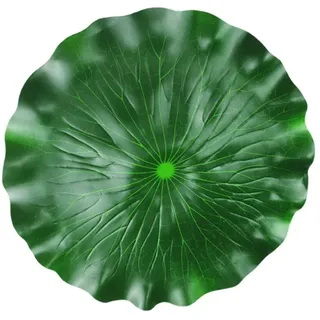 HOMSFOU Künstliche Seerosenblätter Für Teich 60 cm Realistische Schwimmende Lotusblätter Aus Schaumstoff Große Lebensechte Seerosenblätter Für Teich Pool Brunnen Gartendekoration