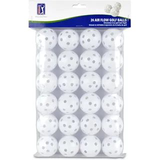 PGA Tour 24 Air Flow Übungs Golfball, weiß, PGAT136