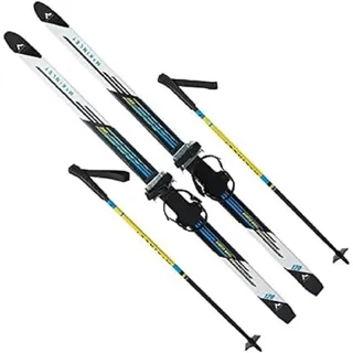 McKinley Team Glider Langlaufski-Set Black/White/Blue 110