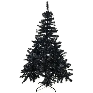 Mojawo Weihnachtsbaum 150 cm inkl Ständer Schwarz