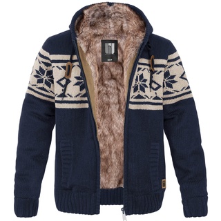 bw-online-shop Norweger Strickjacke Taylor navy, Größe XL