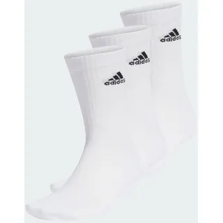 adidas Cushioned Crew Socken 3er Pack White / Black 25-27