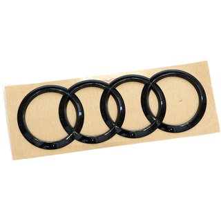 Audi 8Y4071802 Ringe Logo Black Edition Emblem Blackline, schwarz *** nur für Sportback ***