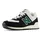 Black/White/Marsh Green 42