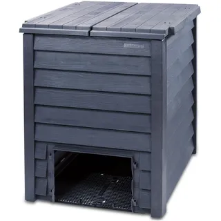 GARANTIA Thermo-Wood Komposter 400 L inkl. Bodengitter - anthrazit