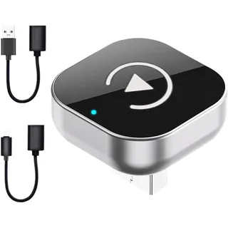 Generisch Kabelgebunden Zu Drahtlos Fahrzeug Adapter | Kabelgebunden zu Drahtlos Auto-Bildschirm-USB-Adapter | Plug-and-Play Kompakte Elektronik Für Musik Navigation Sprachassistent
