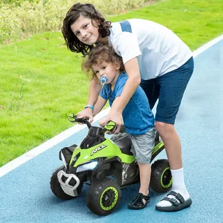 Homcom Rutschauto Tretauto Kinderfahrzeug für 18-36 Monate Kinder Grün