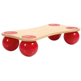 Togu Balance-Board Balanza Ballstep mini Rot/Braun