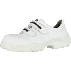 Sicherheitshalbschuh S3 "STRAP LOW" ESD WHITE - 45 - Weiß