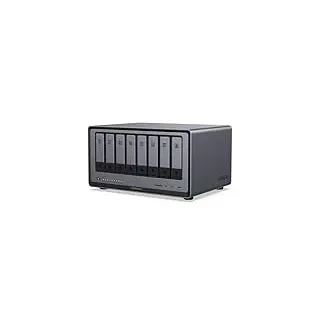 UGREEN NASync DXP8800 Plus 8-Bay Desktop NAS, Intel i5 1235u 10-Core CPU, 8GB DDR5 RAM, 128G SSD, 2 * 10GbE, 2*M.2 NVMe Steckplätze, 8K HDMI, 2*TBT4, Network Attached Storage (Diskless)