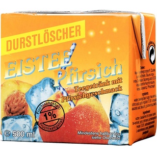 Durstlöscher Eistee »Pfirsich«