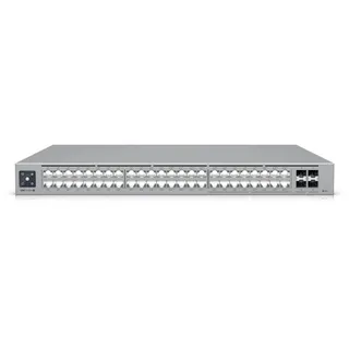 UBIQUITI networks Ubiquiti USW-PRO-MAX-48-POE Netzwerk-Switch L3 2.5G Ethernet (100/1000/2500) Power over Ethernet (PoE) Grau