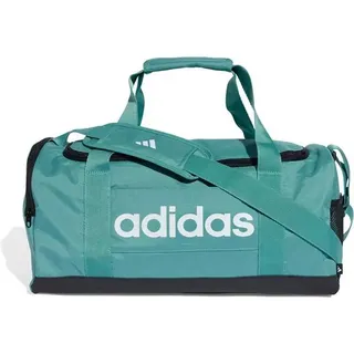adidas Linear Duffelbag Powder Teal/Black/White S