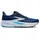 Damen Wide Navy/Green/Turquoise 38