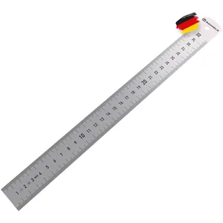 BAUHELD BAUHELD® Stahllineal 300 mm Edelstahl Genauigkeitsklasse Eg 1