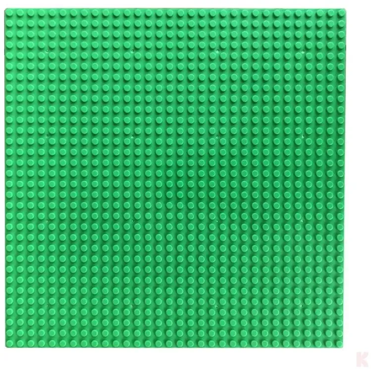 Klemos KL-20008 Klemmbaustein Grundplatte 32x32 Hellgrün (25cmx25cm)