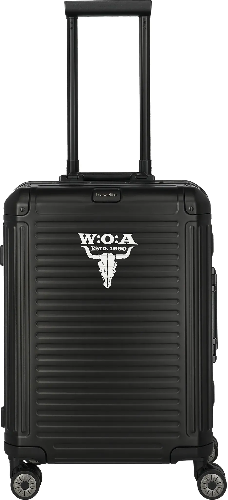 travelite W:O:A Edition Trolley 4-Rollen S Black