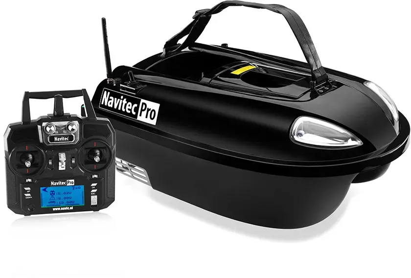 Navitec Futterboot Lithium Version - Schwarz - Kein GPS-Autopilot