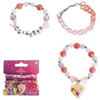 Disney Princess Schmuckset Armband Kinder – Mädchenarmband & Kinderschmuck bunt
