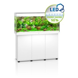 Juwel Rio 240 LED mit Unterschrank weiß