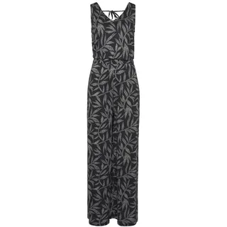 LASCANA Overall Damen schwarz-sand bedruckt Gr.34