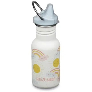 Klean Kanteen Classic Narrow Sippy Cap mit Trinkverschluss aus Edelstahl in der Farbe Rosa mit einem Volumen von 355 ml, 1011202