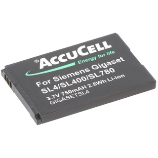 AccuCell Akku passend für Siemens Gigaset V30145-K1310K-X444, V30145-K1310-X445