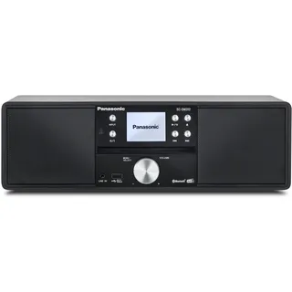Panasonic SC-DM202EG-K All-in-One Stereo System mit CD, DAB+, Bluetooth, schwarz