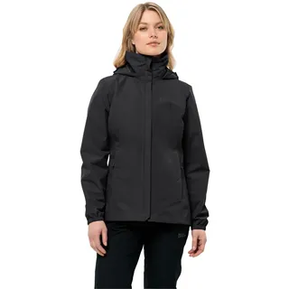 Jack Wolfskin Stormy Point 2L Jacke - Black - M