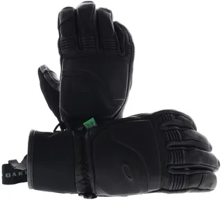 OAKLEY Peak Leather Gloves Blackout S
