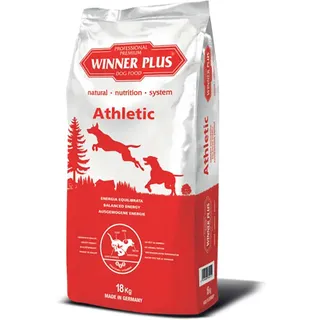 Winner Plus Athletic Hundefutter 18kg - Red - One Size