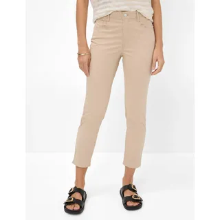 Brax Hose MARY S in verkürzter Passform Modell Beige, 36