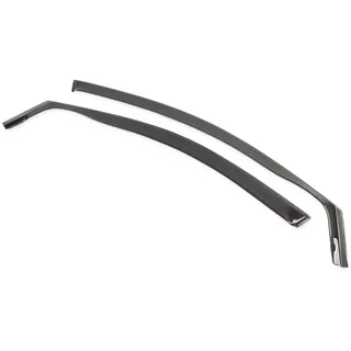 WALSER Autosonnenschutz Windabweiser für Peugeot 3008 II SUV 05/2016-2023, (6-St., 2 Windabweiser vorne, 4 Befestigungsklammern) blau