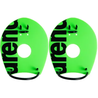 Arena Elite Handpaddel Acid_Lime-Black XS