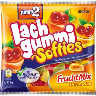 nimm2 Lachgummi Softies FruchtMix – 1 x 225g