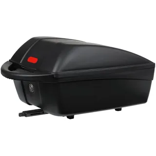 Polisport 8870100002 – 11L Hinterrad-Fahrrad-Topcase, abschließbar und wasserdicht, robuster Gepäckkoffer für Fahrräder, passend für MIK & MIK-HD SnapLock, schwarz