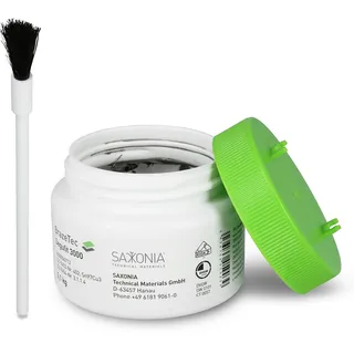 Flussmittel Lötpaste Degufit 3000 Weichlötpaste 100g mit Bürste für die Trinkwasserinstallation mit Kupferrohren | Flussmittelpaste Lötflussmittel Fittingslötpaste Solder Paste Lötfitting Löten DVGW