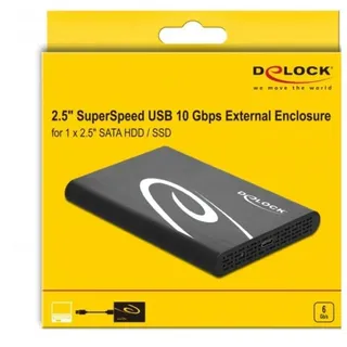 DeLock 42610 2.5" SATA HDD / SSD > USB 3.0 - 2.5 Zoll