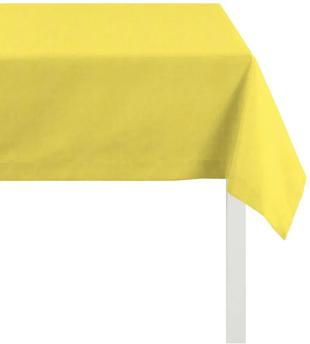 Apelt Tischdecke Alaska rund 170x170 cm | gelb - gelb