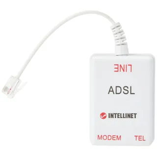 Intellinet Network Solutions Intellinet 201124 Splitter für ADSL Modem weiß